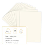 Load image into Gallery viewer, Craft Perfect Smooth Card Craft Perfect - Smooth Card - Ivory White - A4 (10/PK) - 9897E