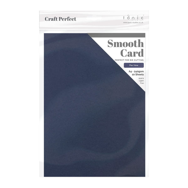 Craft Perfect Smooth Card Craft Perfect - Smooth Card - Pier View - 240gsm A4 (10/PK) - 9898e