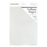 Load image into Gallery viewer, Craft Perfect Vellum Paper Multipack of 2 - Vellum Paper - Vintage White - A4 -9996E2