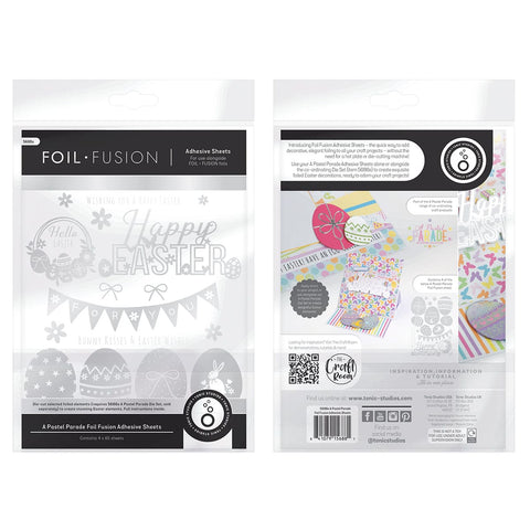 Foil Fusion Adhesives Foil Fusion - A Pastel Parade Adhesive Sheets - 5688e