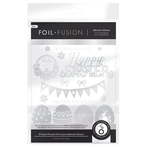 Foil Fusion Adhesives Foil Fusion - A Pastel Parade Adhesive Sheets - 5688e