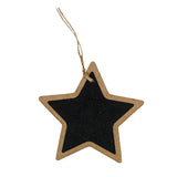 Load image into Gallery viewer, Little Birdie Chalkboard Star Hanging Mini Chalkboard Signs