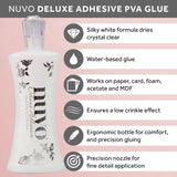 Load image into Gallery viewer, Nuvo Adhesives Multipack of 2 - Deluxe Adhesive 120ml (4fl.oz) - 201n2