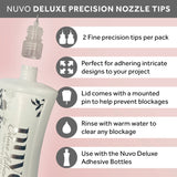 Load image into Gallery viewer, Nuvo Adhesives Multipack of 4 - Deluxe Adhesive Precision Tips - 207n4