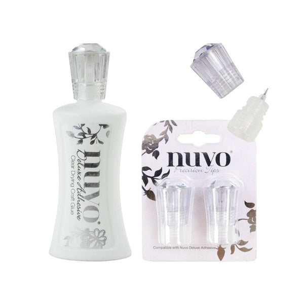 Nuvo Bundle Nuvo Deluxe Adhesive With Precision Tips - GB05