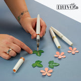 Load image into Gallery viewer, Nuvo Pens and Pencils Multipack of 4 - Aqua Shimmer - Midas Touch - 881n4