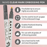 Load image into Gallery viewer, Nuvo Pens and Pencils Nuvo - Clear Embosing Marker Pen - 103n