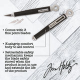 Load image into Gallery viewer, Tim Holtz Tools Tim Holtz - Retractable Craft Knife - 3356E