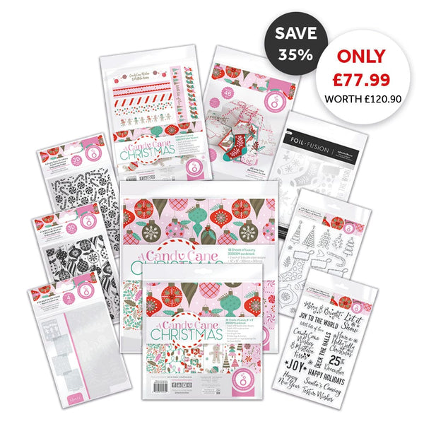 Tonic Studios Bundle A Candy Cane Christmas Full Papercraft Collection