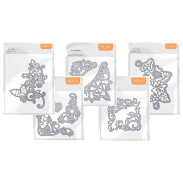 Tonic Studios bundle Decorative Corners Die Set Bundle - SS67