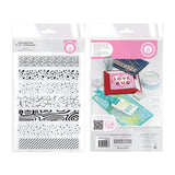 Load image into Gallery viewer, Tonic Studios bundle Distressed Strips 6&quot;x8&quot;/A5 Stamp Set - 5593e