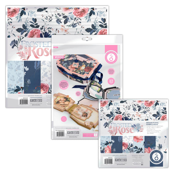 Tonic Studios Bundle My Memory Book - Remember When We Danced & Frosted Rose Paper Pad Collection - DB168