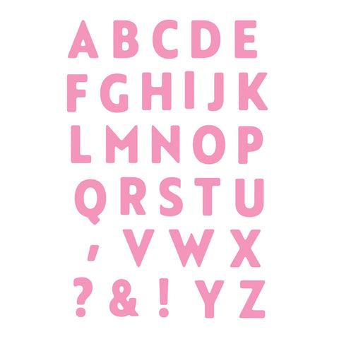 Tonic Studios bundle Simple Alphabet 4