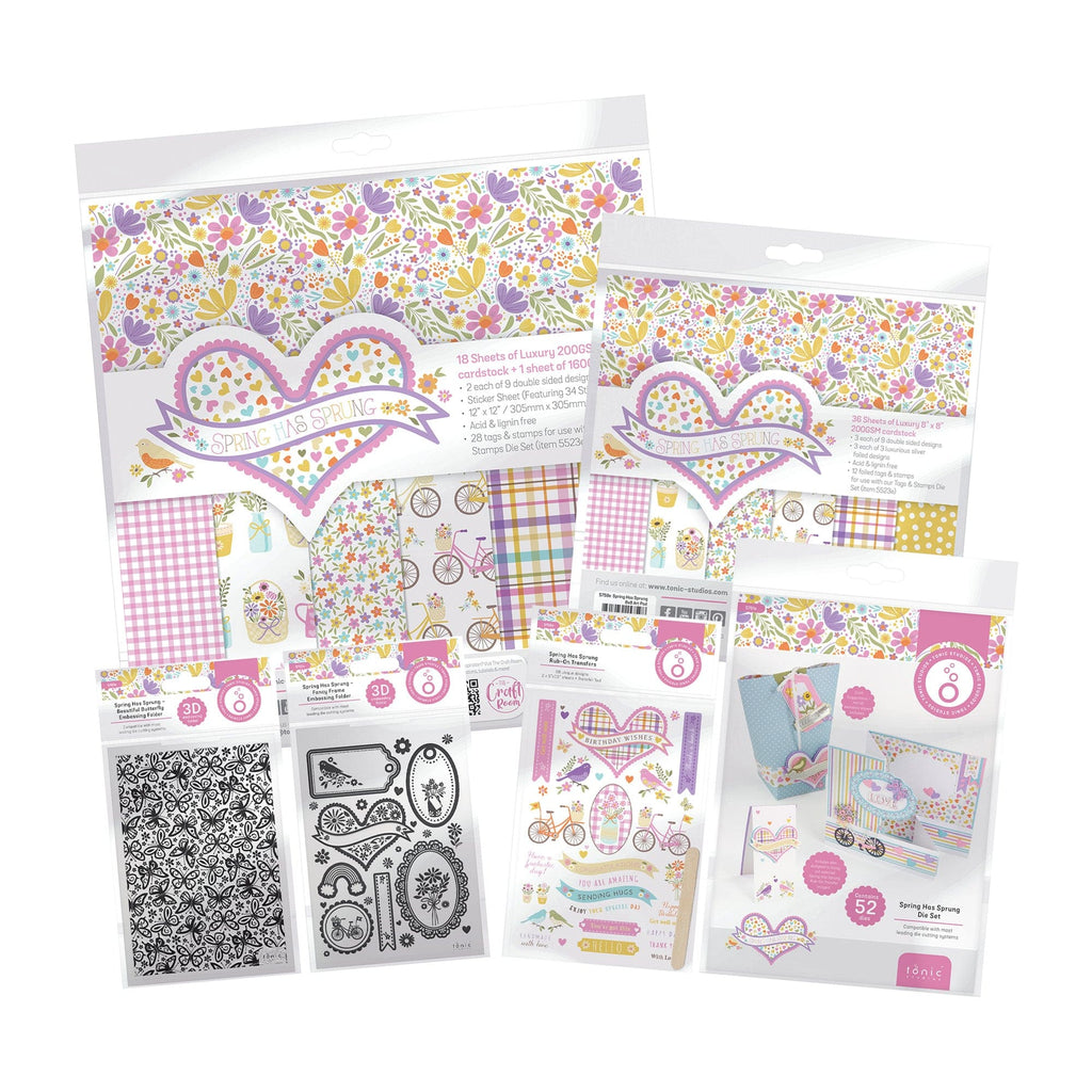 Tonic Studios Bundle Spring Has Sprung Full Papercraft Collection - DB170