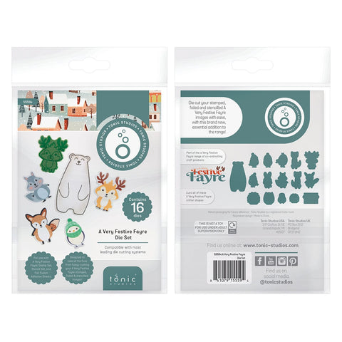 Tonic Studios Designers Choice A Very Festive Fayre Die Set - 5559e