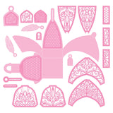 Load image into Gallery viewer, Tonic Studios Die Cutting Arabesque Gift Bag Die Set - 5499E