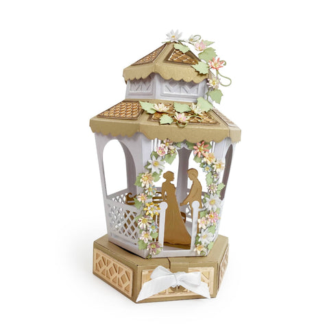 Tonic Studios Die Cutting Beautiful Bridal Bandstand Gift Box - Showcase Die Set - SHOW53