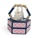 Load image into Gallery viewer, Tonic Studios Die Cutting Beautiful Bridal Bandstand Gift Box - Showcase Die Set - SHOW53