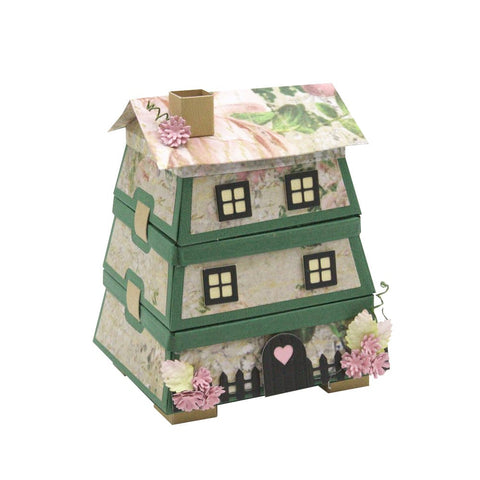 Tonic Studios Die Cutting Buzzing Beehive House Gift Box Die Set - 5111e