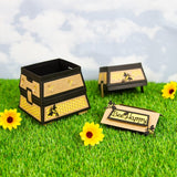 Load image into Gallery viewer, Tonic Studios Die Cutting Buzzing Beehive House Gift Box Die Set - 5111e