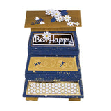 Load image into Gallery viewer, Tonic Studios Die Cutting Buzzing Beehive House Gift Box Die Set - 5111e