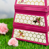 Load image into Gallery viewer, Tonic Studios Die Cutting Buzzing Beehive House Gift Box Die Set - 5111e