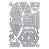 Load image into Gallery viewer, Tonic Studios Die Cutting Christmas Bell &amp; Bauble - Die Set - 5613e