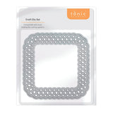 Load image into Gallery viewer, Tonic Studios Die Cutting Doily Square Die Set - 4680E