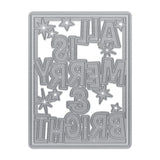 Load image into Gallery viewer, Tonic Studios Die Cutting Festive Frames - Merry &amp; Bright Die Set - 5289e