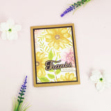 Load image into Gallery viewer, Tonic Studios Die Cutting Foliage and Simple Sentiments Die Set - 5579e