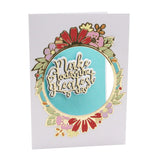 Load image into Gallery viewer, Tonic Studios Die Cutting Foliage Frames &amp; Inspiring Sentiments - Circle Die Set - 5100E