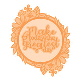 Load image into Gallery viewer, Tonic Studios Die Cutting Foliage Frames &amp; Inspiring Sentiments - Circle Die Set - 5100E