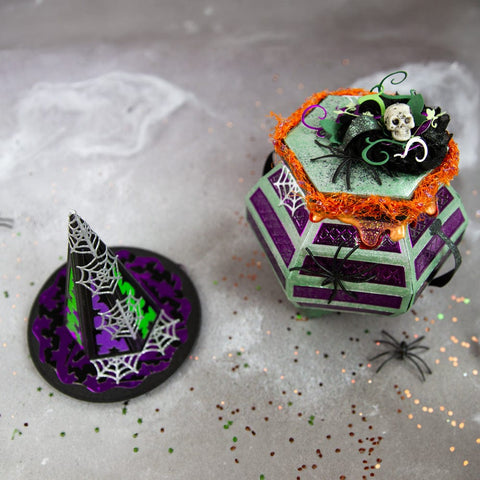 Tonic Studios Die Cutting Haunted Hallowe'en Collection Die Set - BDAY24-06