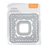 Load image into Gallery viewer, Tonic Studios Die Cutting Heart Spray Square Die Set - 4700E