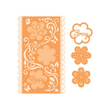 Load image into Gallery viewer, Tonic Studios Die Cutting Mini Slimline Funky Flowers Die Set - 5068E