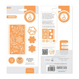 Load image into Gallery viewer, Tonic Studios Die Cutting Mini Slimline Funky Flowers Die Set - 5068E