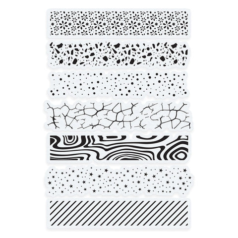 Tonic Studios Die Cutting Scribbles, Textures & Patterns Collection - DB127