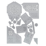 Load image into Gallery viewer, Tonic Studios Die Cutting Secret Affection Hexagon Box Die Set - 4764E