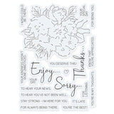 Load image into Gallery viewer, Tonic Studios Die Cutting Splendiferous Corsage Die, Stencil &amp; Stamp Set - 5372e