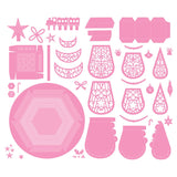 Load image into Gallery viewer, Tonic Studios Die Cutting Tinsel and Treats Box Die Set - 5503e