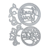 Load image into Gallery viewer, Tonic Studios Die Cutting Tonic Studio - Duo Wreath Sentiment Die Set - 4218e