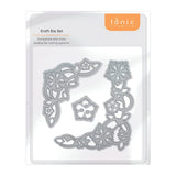 Load image into Gallery viewer, Tonic Studios Die Cutting Tonic Studios - Cutesy Floral Corners Die Set  - 4429E