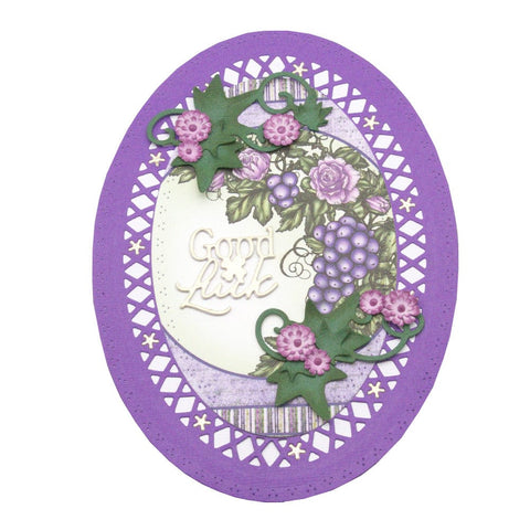 Tonic Studios Die Cutting Tonic Studios - Intricate Oval Layering Die Set - 5163E