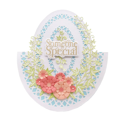 Tonic Studios Die Cutting Tonic Studios - Intricate Oval Layering Die Set - 5163E