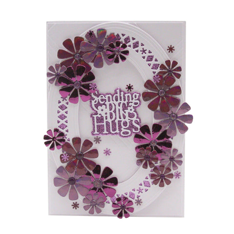 Tonic Studios Die Cutting Tonic Studios - Intricate Oval Layering Die Set - 5163E