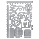 Load image into Gallery viewer, Tonic Studios Die Cutting Tricycle Treat Tray Die Set - 5826e