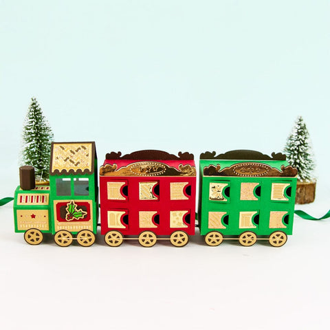 Tonic Studios Die Cutting Truck & Track Christmas Advent Die Set - BDAY24-07