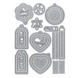 Load image into Gallery viewer, Tonic Studios Die Cutting With Love Tag Die &amp; Stamp Set - BF23-05