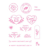 Load image into Gallery viewer, Tonic Studios Die Cutting With Love Tag Die &amp; Stamp Set - BF23-05