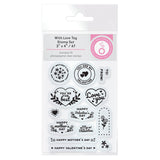 Load image into Gallery viewer, Tonic Studios Die Cutting With Love Tag Die &amp; Stamp Set - BF23-05